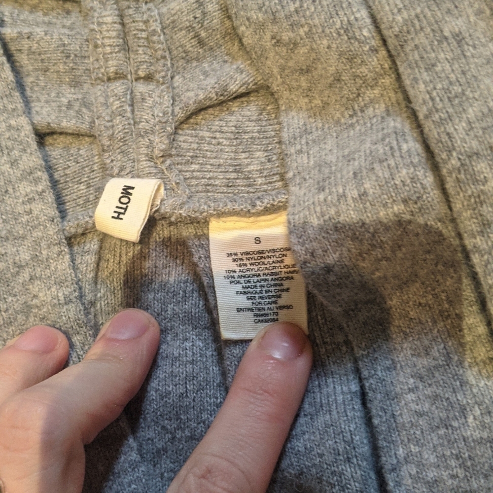 Puckered and Pleated Cardigan by Moth - S - Picture 7 of 10